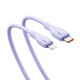 PD Кабель Baseus Pudding Series Fast Charging Cable Type-C to Lightning 20W 1.2m Purple P10355701511-00
