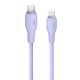 PD Кабель Baseus Pudding Series Fast Charging Cable Type-C to Lightning 20W 1.2m Purple P10355701511-00