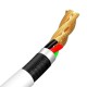 USB кабель Baseus Simple Wisdom Data Cable Kit USB to Micro 2.1A (2PCS/Set) 1.5m White TZCAMZJ-02