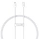 Кабель Baseus Superior Series 2 Fast Charging Cable Type-C to Type-C 100W 5A 2m White P10365200211-04