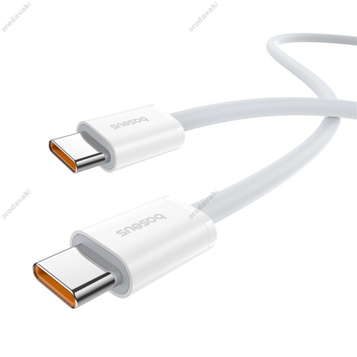 Кабель Baseus Superior Series 2 Fast Charging Cable Type-C to Type-C 100W 5A 2m White P10365200211-04