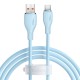 Кабель Baseus Pudding Series Fast Charging Cable USB to Type-C 100W 6A 1.2m Blue P10355703311-00