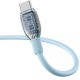 Кабель Baseus Pudding Series Fast Charging Cable USB to Type-C 100W 6A 1.2m Blue P10355703311-00