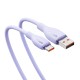 Кабель Baseus Pudding Series Fast Charging Cable USB to Type-C 100W 6A 2m Purple P10355703511-01