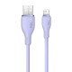 Кабель USB Baseus Pudding Series Fast Charging Cable USB to Lightning Iphone 2.4A 2m Nebula Purple P10355700511-01