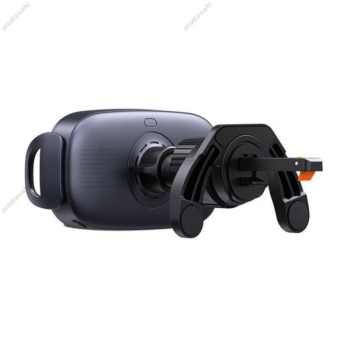 Автомобільний тримач із бездротовою зарядкою Baseus LightChaser Series Triple-Coil Wireless Charging Black C40355901111-00