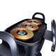 Автомобільний тримач із бездротовою зарядкою Baseus LightChaser Series Triple-Coil Wireless Charging Black C40355901111-00