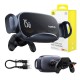 Автомобільний тримач із бездротовою зарядкою Baseus LightChaser Series Triple-Coil Wireless Charging Black C40355901111-00