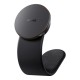 Автомобільний тримач із бездротовою зарядкою Baseus C02 Pro Series Magnetic Wireless Charging Black C40156000111-00