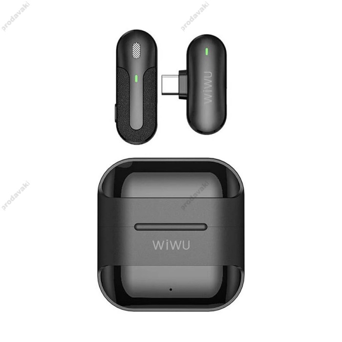 Бездротовий мікрофон для телефону Wiwu Wi-WM001 Type-C з кейсом заряджання