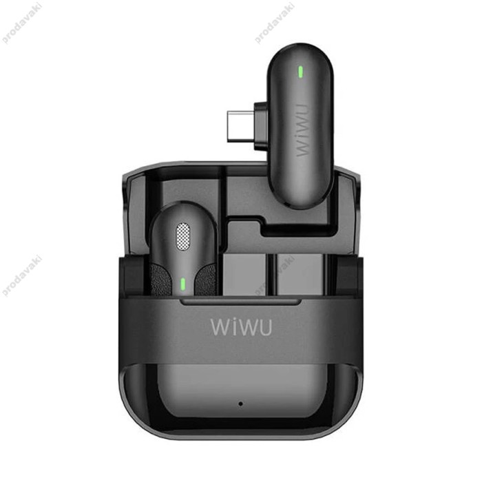 Бездротовий мікрофон для телефону Wiwu Wi-WM001 Type-C з кейсом заряджання