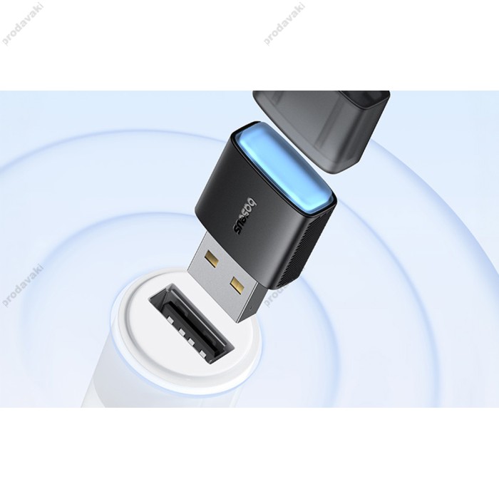 Бездротовий WiFi Адаптер Baseus FastJoy Series 650Mbps Cluster Black (B01317600111-04)