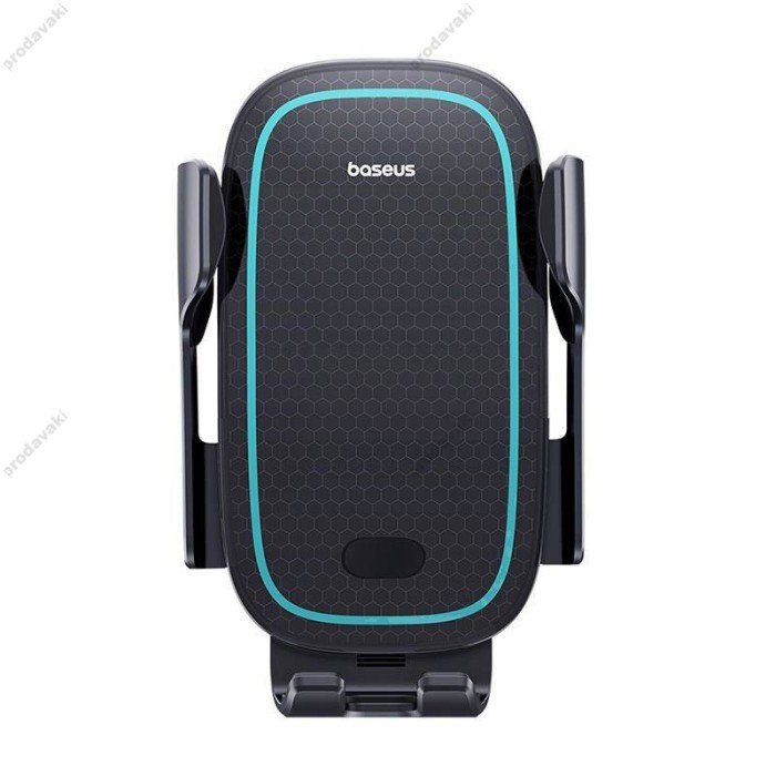 Автомобільний тримач із бездротовою зарядкою Baseus Milky Way Pro 15W Black C40357000111-00