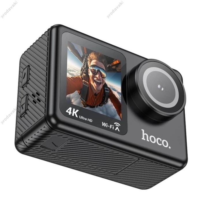 Екшн-камера HOCO DV101 Sports Action Camera 4K 120fps WiFi Black