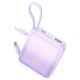 Повербанк портативний акумулятор Power Bank Hoco Q23 Blade 22.5W 10000 mAh Purple