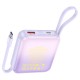 Повербанк портативний акумулятор Power Bank Hoco Q23 Blade 22.5W 10000 mAh Purple