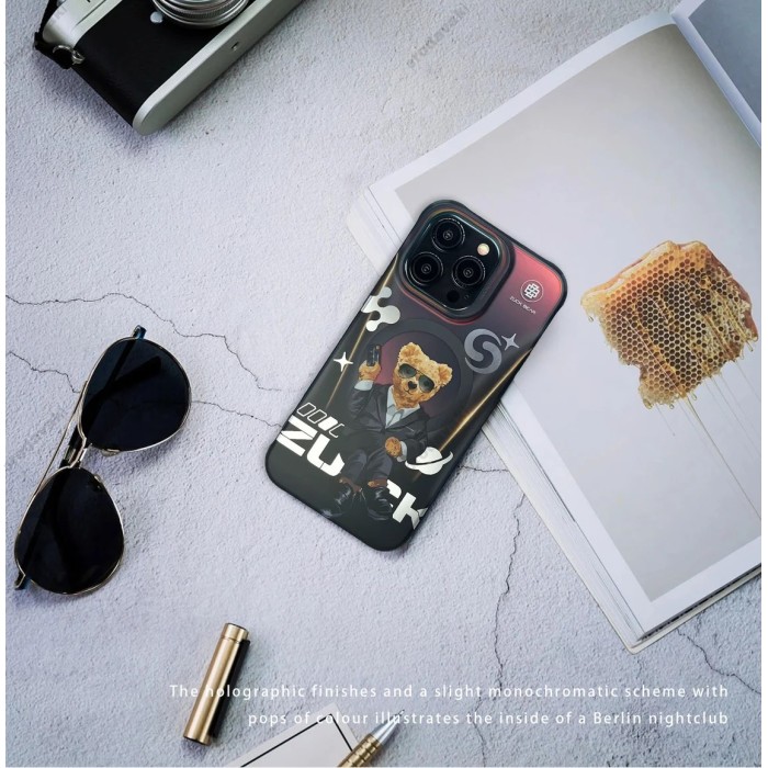 Чохол Zuck Bear Berlin Boss TPU MagSafe Case iPhone 15 Pro Eins Suave