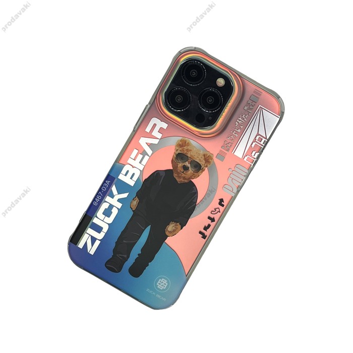 Чохол Zuck Bear Berlin Boss TPU MagSafe Case iPhone 15 Pro Max Zwei Charm