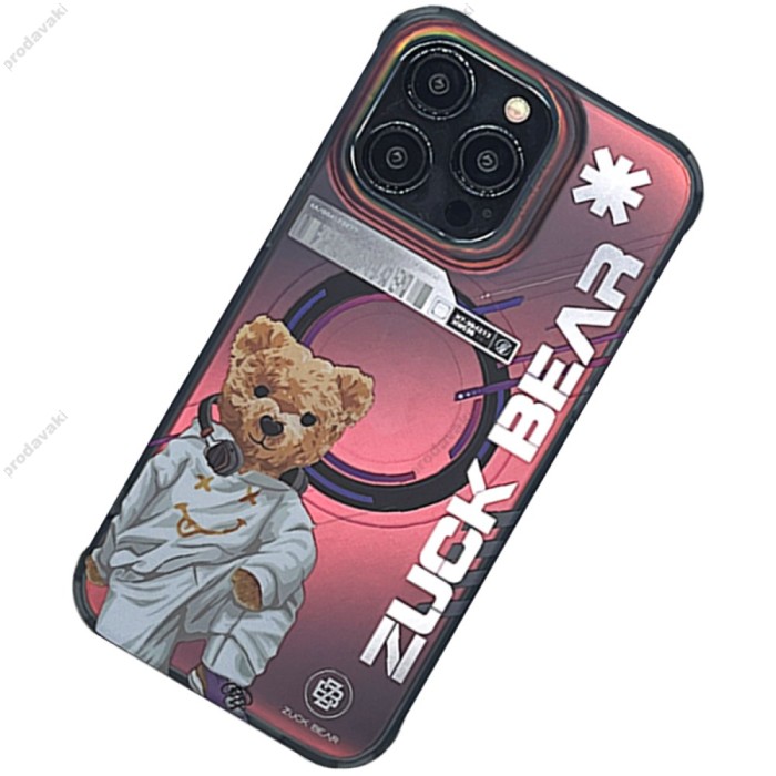 Чохол Zuck Bear New York Never Sleeps TPU MagSafe Case iPhone 15 Pro Max Bronx Energy