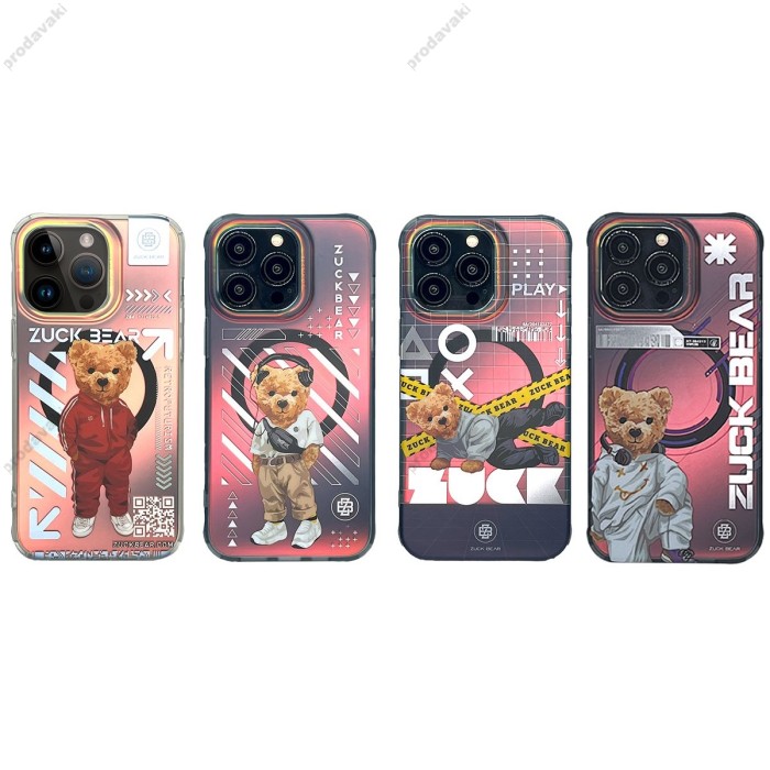 Чохол Zuck Bear New York Never Sleeps TPU MagSafe Case iPhone 15 Pro Max Bronx Energy