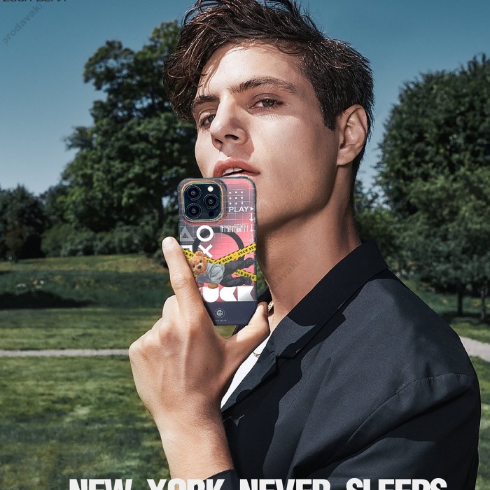 Чохол Zuck Bear New York Never Sleeps TPU MagSafe Case iPhone 15 Pro Max Bronx Energy