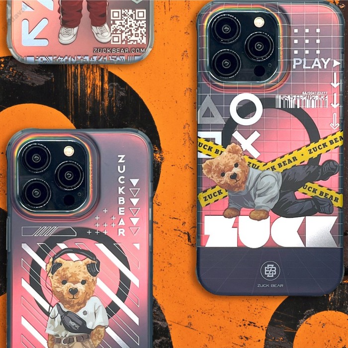Чохол Zuck Bear New York Never Sleeps TPU MagSafe Case iPhone 15 Pro Max Bronx Energy