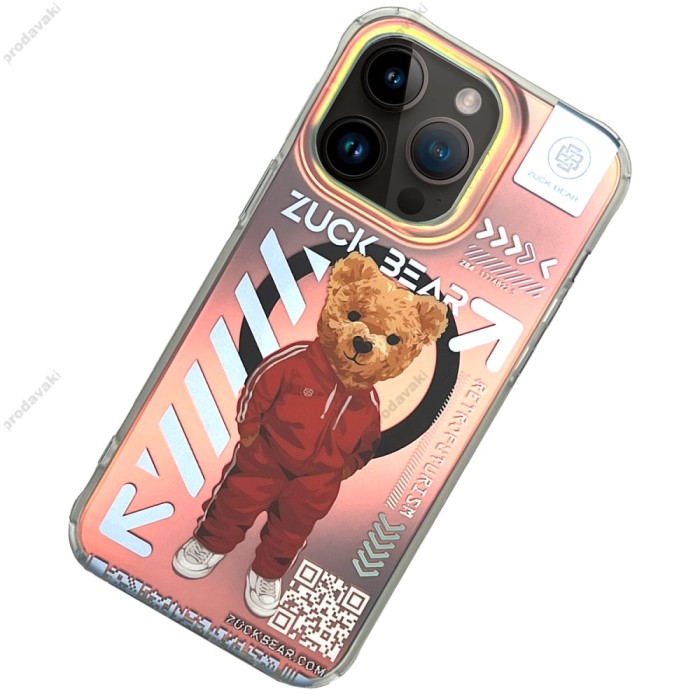 Чохол Zuck Bear New York Never Sleeps TPU MagSafe Case iPhone 15 Pro Max Brooklyn Baller