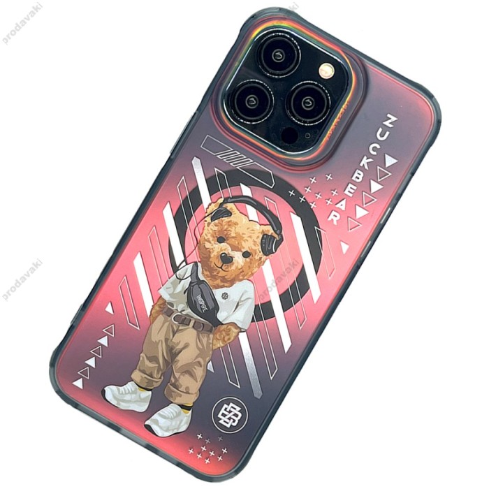 Чохол Zuck Bear New York Never Sleeps TPU MagSafe Case iPhone 15 Pro Manhattan Urbane