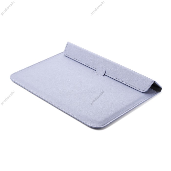 Чохол-конверт-підставка xVibe Leather PU для MacBook ноутбука планшета 13"-14.2" Laverder