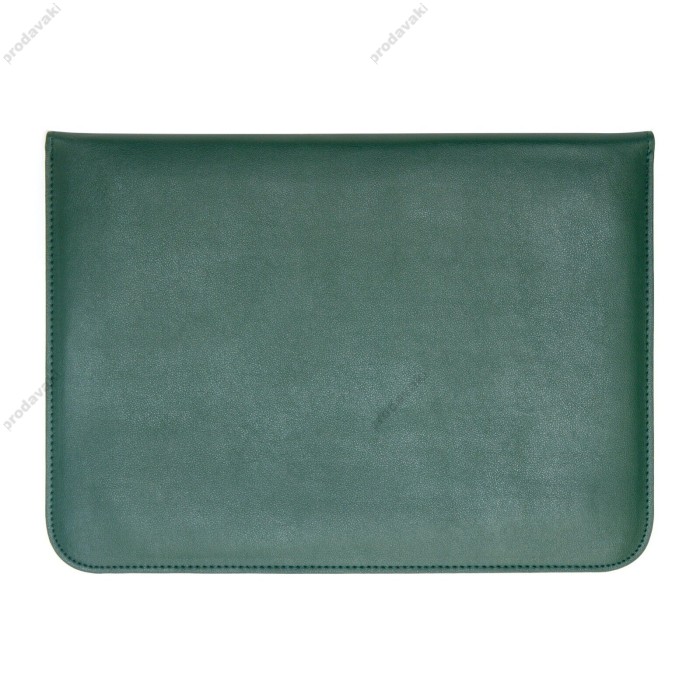 Чохол - конверт - підставка xVibe Leather PU для MacBook/ноутбук 11/12 Dark Green
