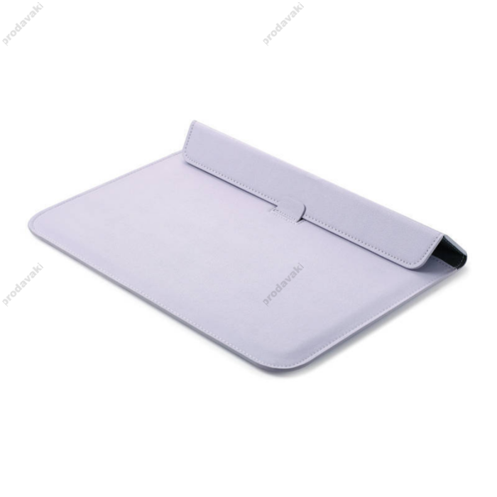 Чохол-конверт-підставка xVibe Leather PU для MacBook ноутбука планшета 13"-14.2" Light Purple
