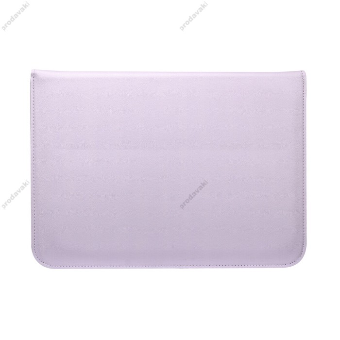 Чохол-конверт-підставка xVibe Leather PU для MacBook ноутбука планшета 13"-14.2" Light Purple