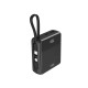 Повербанк портативний акумулятор Power bank XO PR224 fast charging dual line 10000 mAh Black