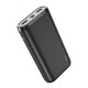 Повербанк портативний акумулятор Power bank XO PR127 20W 20000 mAh Black