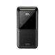 Повербанк портативний акумулятор Power bank XO PR206 Digital Display Fast Charge 22.5W 20000 mAh Black