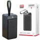 Повербанк портативний акумулятор Power bank XO PR159 Fast-charging 22.5W 60000 mAh Black