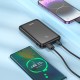 Повербанк портативний акумулятор Power bank Hoco Q21 Great 22.5W 10000 mAh Black