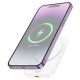 Повербанк портативний акумулятор Power Bank Hoco J117 Esteem MagSafe магнітний 20W 5000 mAh White