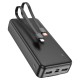 Повербанк портативний акумулятор Power bank Hoco J118A Speed energy 20000 mAh Black