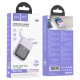 Повербанк портативний акумулятор Power Bank Hoco Q20 Fountain 22.5W 10000 mAh Purple