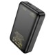 Повербанк портативний акумулятор Power bank Hoco Q21A Great fully compatible 22.5W 20000 mAh Black