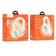 Бездротові Bluetooth навушники Hoco W48 Focus BT headphones Milky White