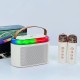 Портативна колонка Bluetooth CH Q-6 мікрофон 1шт 5W White