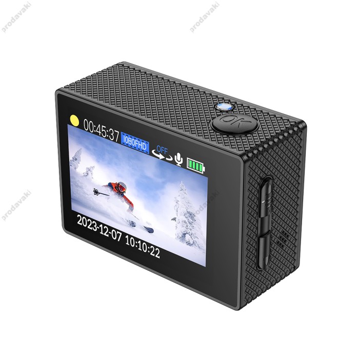 Екшн-камера HOCO DV100 Sports Action Camera 1080p WiFi Black