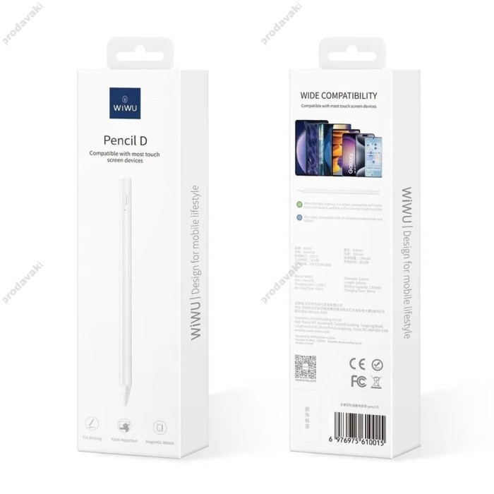 Стілус Stylus WiWU Pencil D