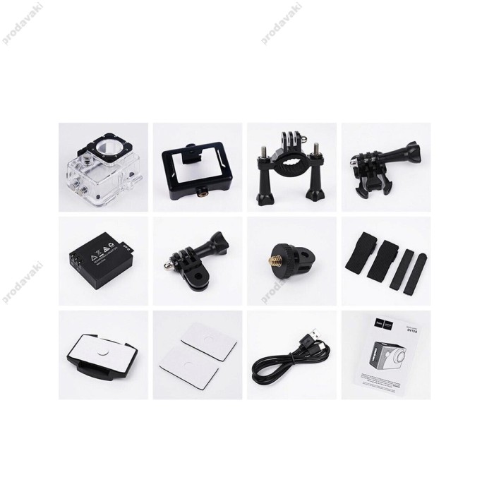 Екшн-камера HOCO DV100 Sports Action Camera 1080p WiFi Black