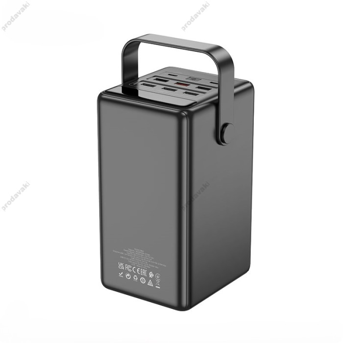 Повербанк портативний акумулятор Power bank Hoco DB03 Endure 22.5W fully compatible 100 000mAh Black