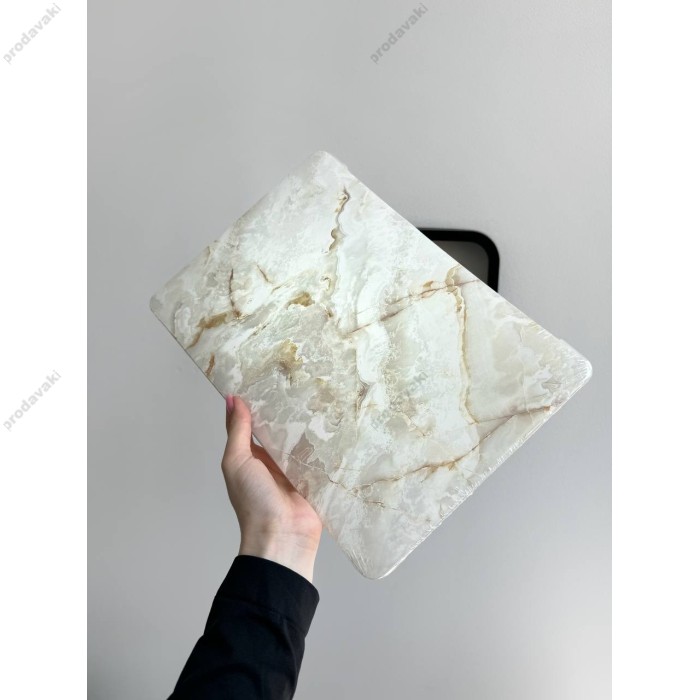 Чохол накладка HardShell Case для MacBook Pro 16.2" (2021-2026) Матовий Beige Marble