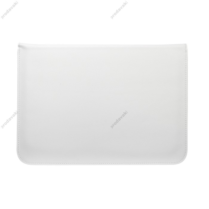 Чохол-конверт-підставка xVibe Leather PU для MacBook ноутбука планшета 13"-14.2" White