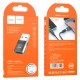 Перехідник Adapter USB-A To USB-C Hoco UA17 Black